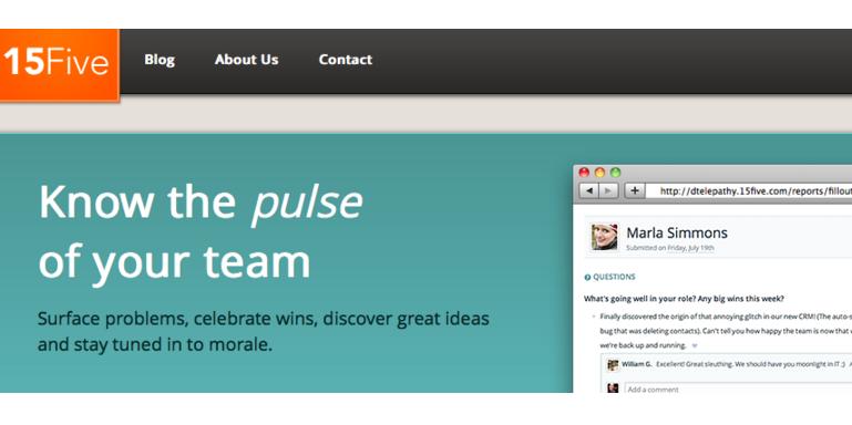 15Five – Know the Pulse of your Company - Appiod.com