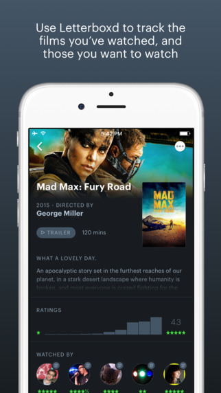 Letterboxd for iPhone - Appiod