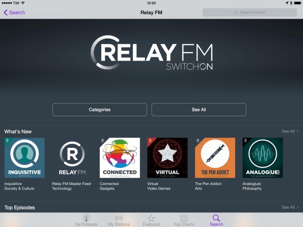 Relay FM for iPhone
