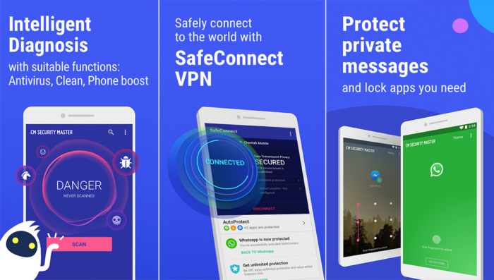 CM Security Master Antivirus for Androids : Review