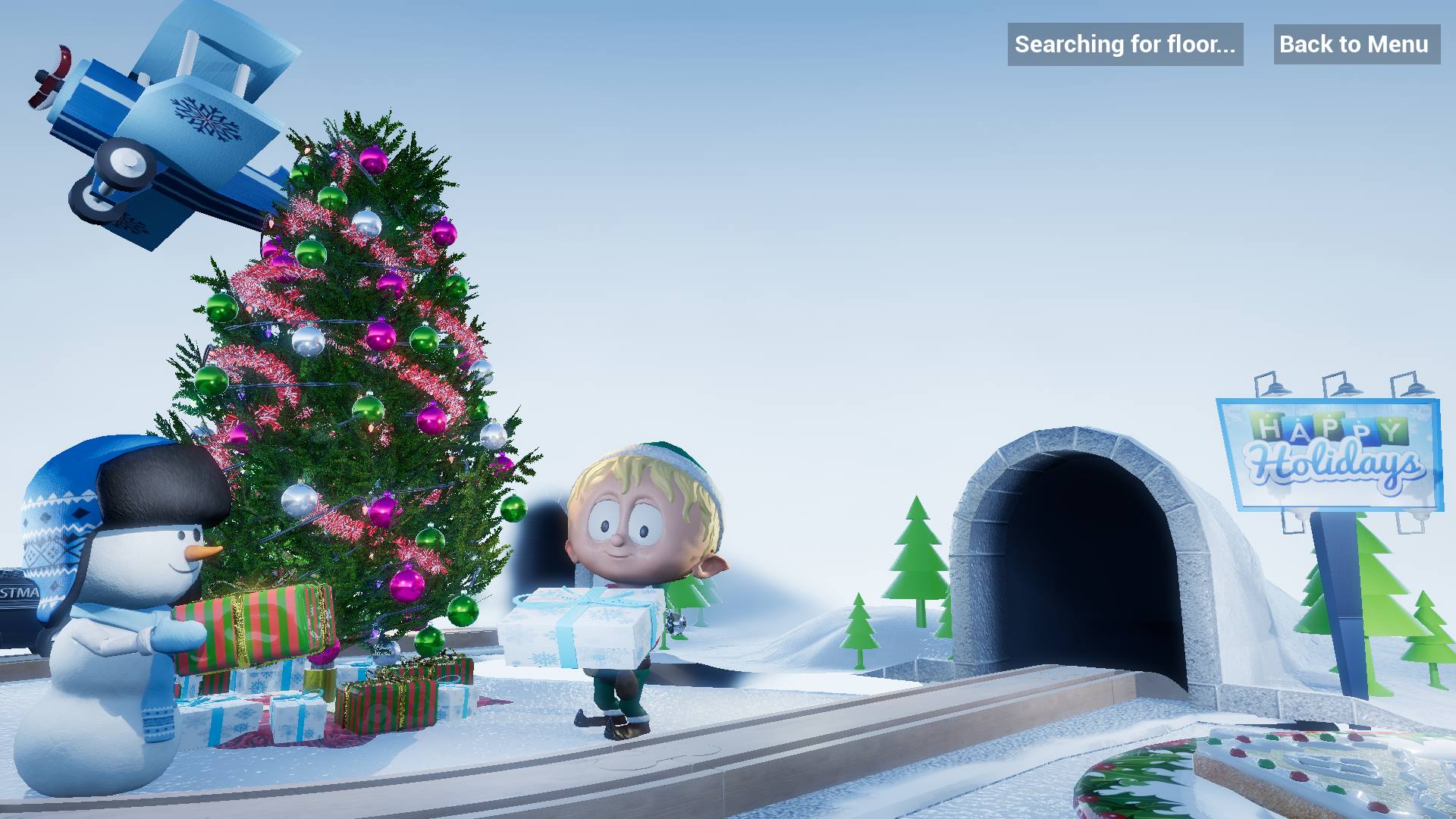 Ollie the AR Elf is a good Christmas cheer app