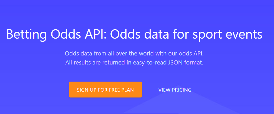 Get Data For Many Sport With Odds API