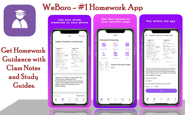 WeBoro – #1 Homework App