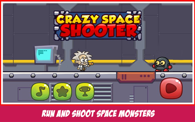 Crazy Space Shooter -Impossible Run and Jump