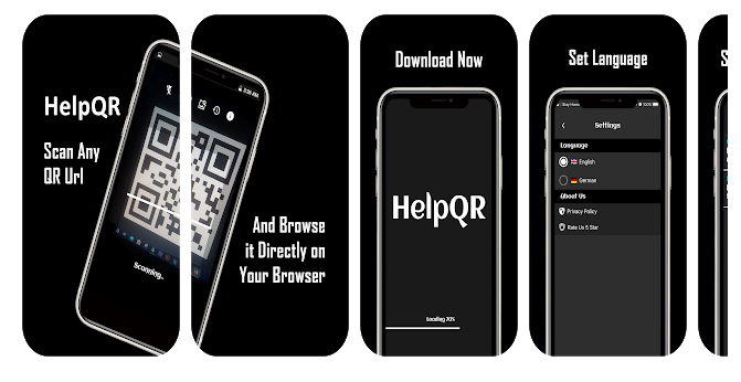 HelpQR – The Ultimate QR Scan and Browse App