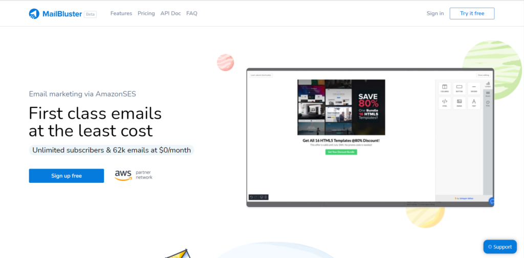 types of email templates - mailbluster Images High... MailBluster - Appiod.com