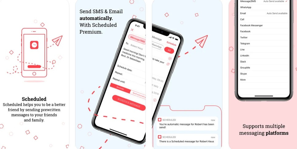 Scheduled App – Never Miss The Important Days of Your Beloved