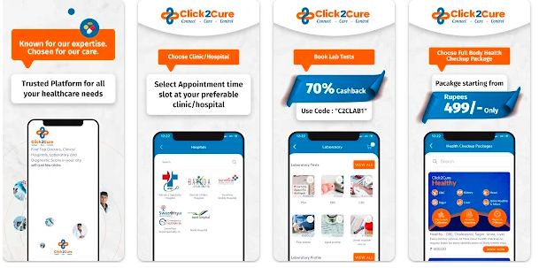 Click2Cure – Health App