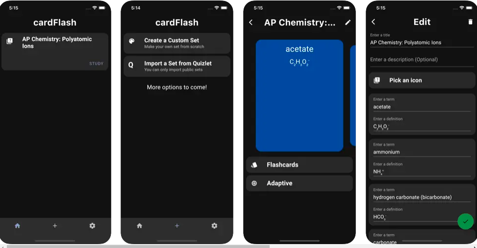 cardFlash – Flashcard App