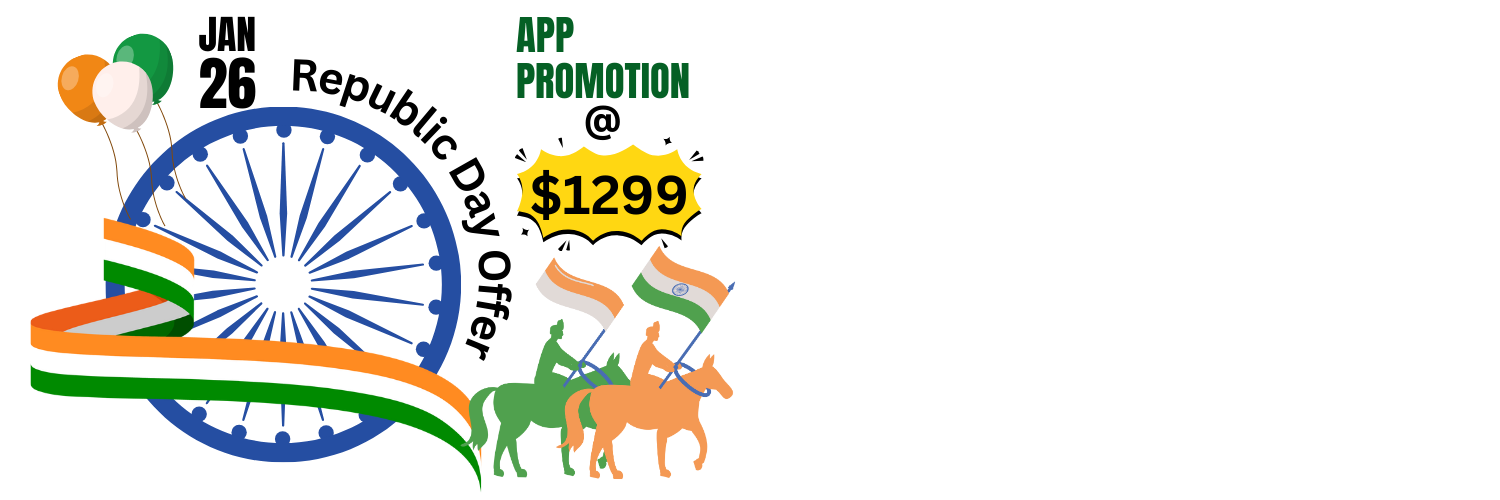 Seize Republic Day Special App Promotion Offer from App Marketing Plus