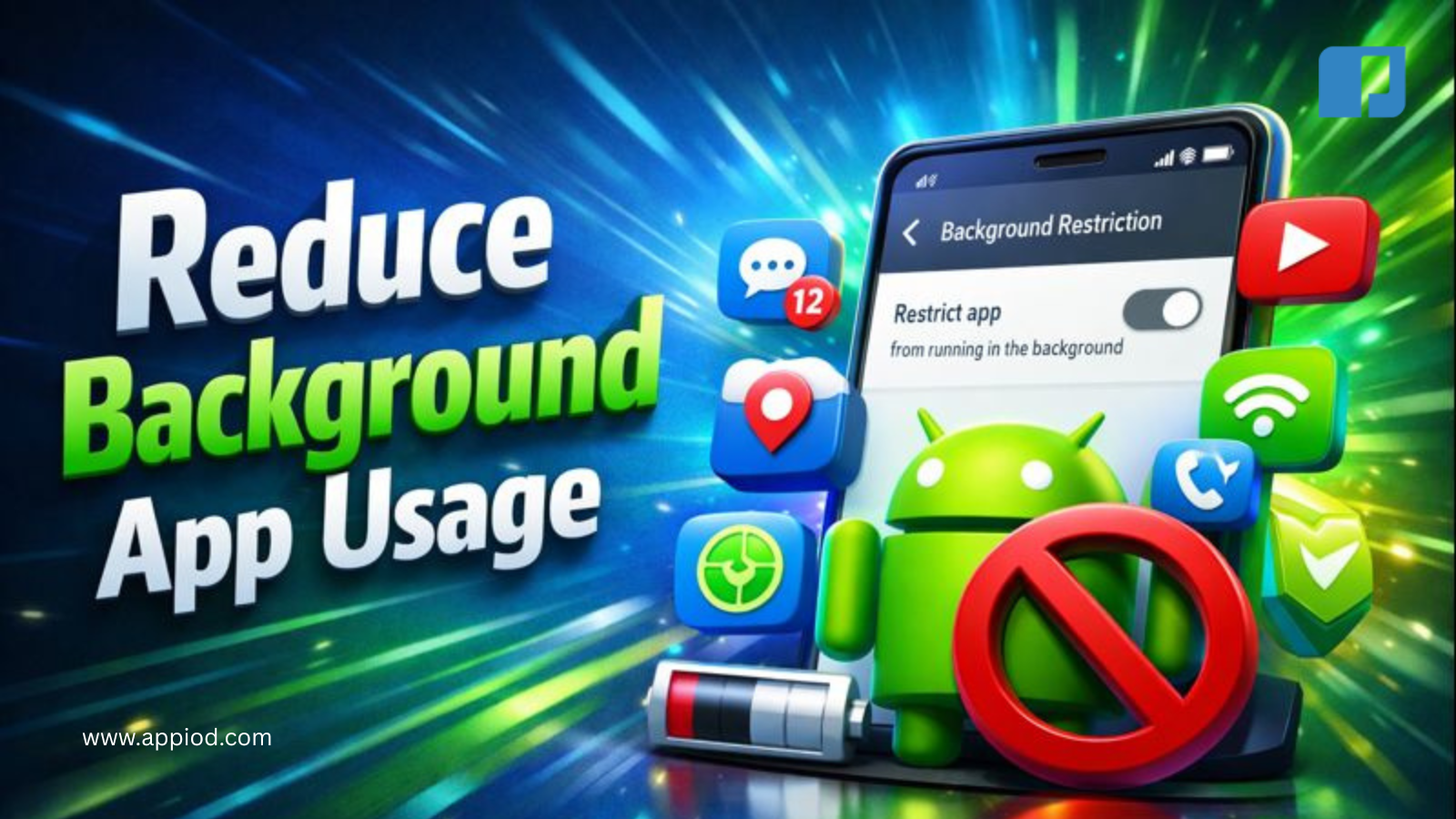 reduce background app usage