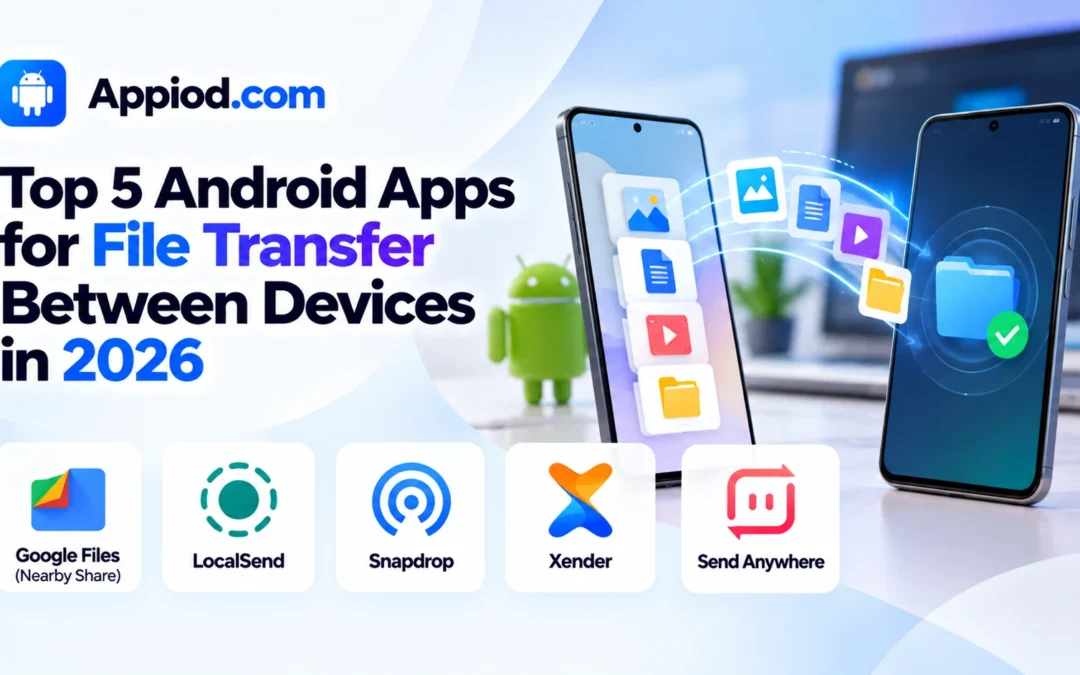 Top 5 Android Apps for File Transfer Between Devices in 2026