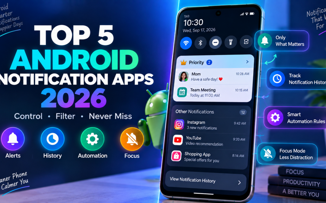 Top 5 Android Apps for Custom Notification Management in 2026